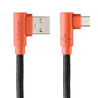 CABLE MICRO USB HUNE HIEDRA SUSTENTABLE TRENZADO CARGA RAPIDA Y DATOS 90ª  1.2M (CORTEZA) CABLE MICRO USB HUNE HIEDRA SUSTENTABLE TRENZADO CARGA RAPIDA Y DATOS 90ª  1.2M (CORTEZA)